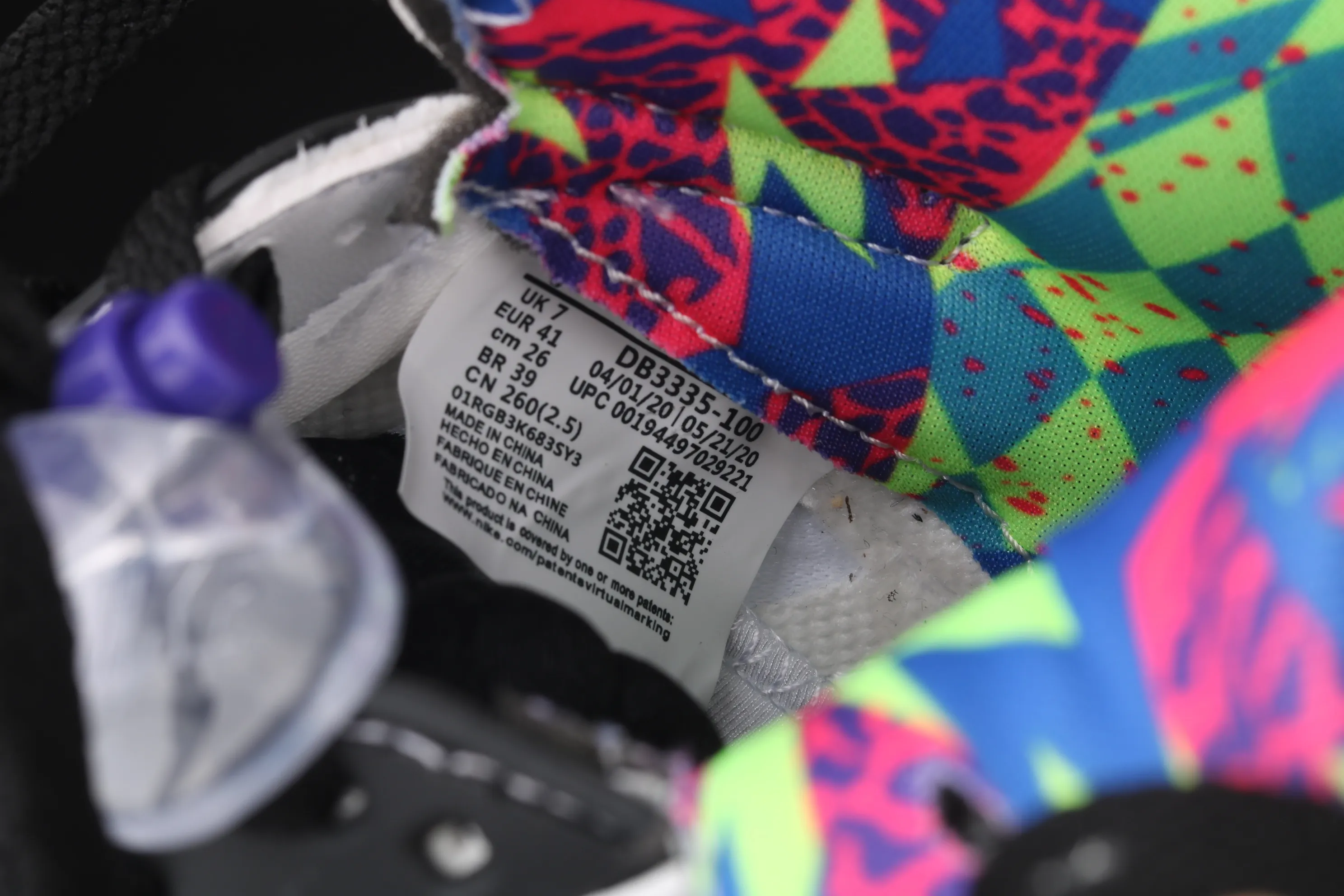 All categories Air Jordan Jordan series basketball shoes Air Jordan 5 Air Jordan 5 White Bel-Air AJ5 Joe 5 Fresh Prince 2020 version College Purple DB3335-100